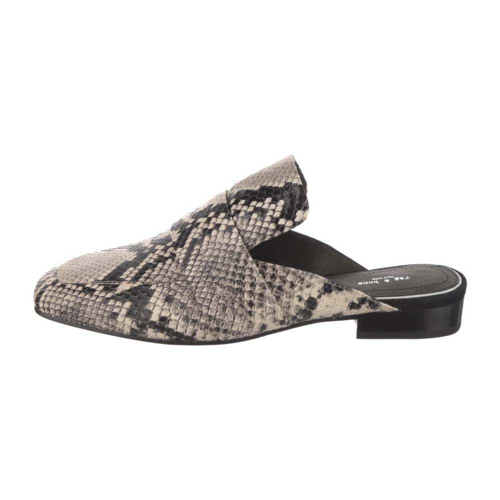Rag & Bone | Leather Animal Print Slides